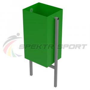 Купить Урна для мусора прямоугольная 370х250х650 мм в Агрызе 