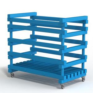 Купить Корзина для хранения инвентаря, мячей жесткий ПВХ 1000х600х970 мм в Агрызе 