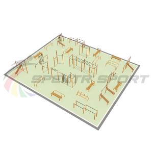 Купить Парковая площадка для Воркаут и WRK 6_76mm в Агрызе 