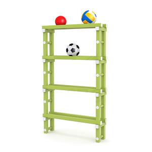 Купить Стеллаж для мячей (для бассейнов) жесткий ПВХ, 1010х260х1660 мм в Агрызе 