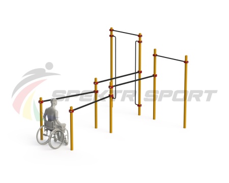 Купить Спортивный комплекс для инвалидов-колясочников WRK-D19_76mm в Агрызе 