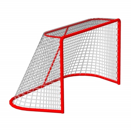 Купить Сетка хоккейная на ворота 1,22мх1,83мх0,5мх1,15м, нить 3,5 мм, узловая в Агрызе 
