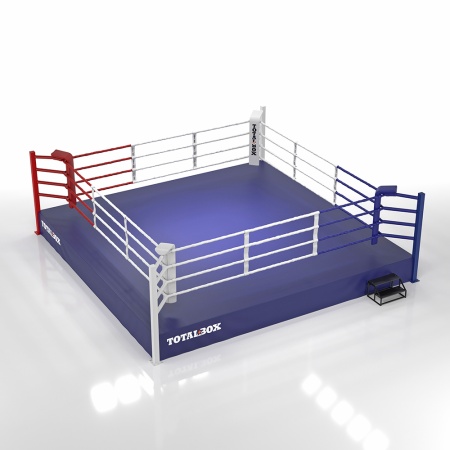 Купить Ринг боксерский Totalbox на помосте 0,5 м, 6х6м, 5х5м в Агрызе 