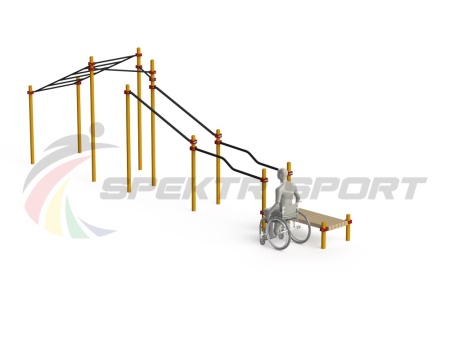 Купить Спортивный комплекс для инвалидов-колясочников WRK-D22_76mm в Агрызе 