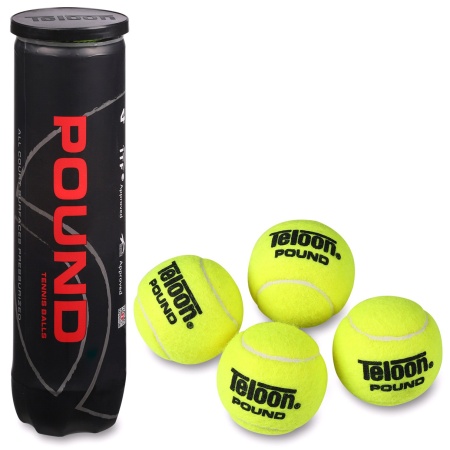 Купить Мяч для большого тенниса Teloon 828Т Р4  (4 шт) в Агрызе 