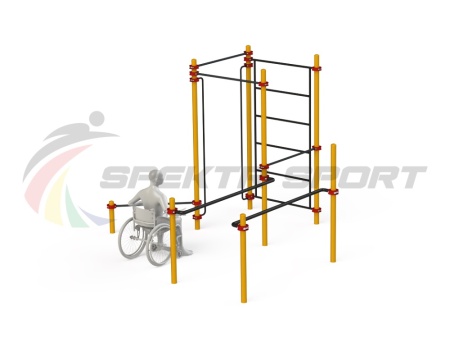 Купить Спортивный комплекс для инвалидов-колясочников WRK-D18_76mm в Агрызе 